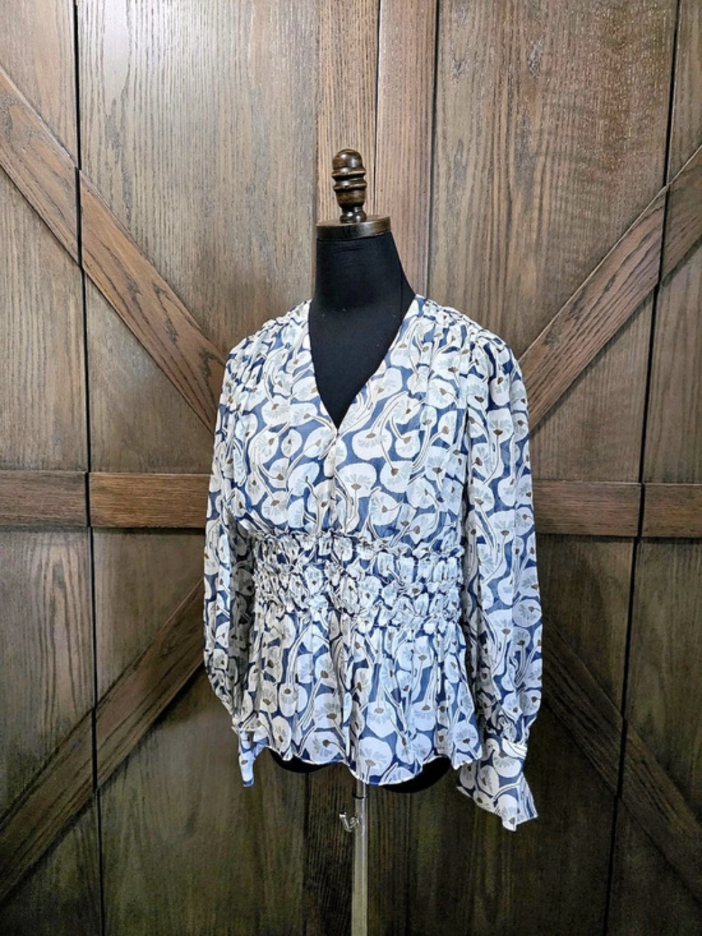 Rebecca Taylor Floral Blouse